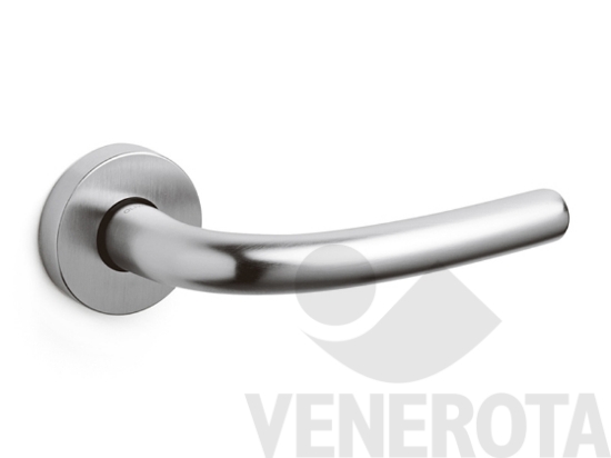 Immagine di Maniglia Tizianella F con rosetta tonda Olivari