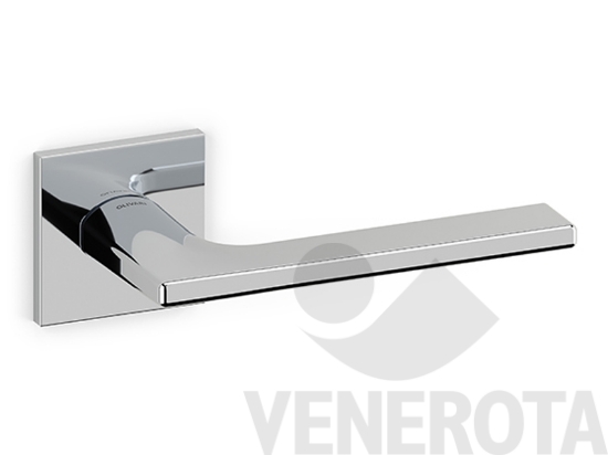 Immagine di Maniglia Lotus Q con rosetta quadra bassa Olivari