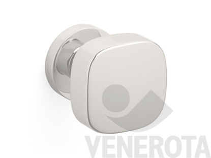 Immagine di Pomolo singolo senza fissaggio Roger con rosetta tonda Olivari