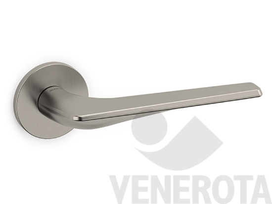 Immagine di Maniglia Twist con rosetta tonda bassa Olivari