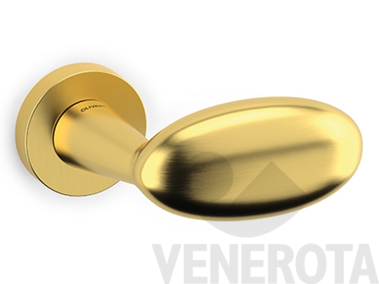 Immagine di Impugnatura mezzo pomolo Blindo parte femmina con rosetta tonda Olivari