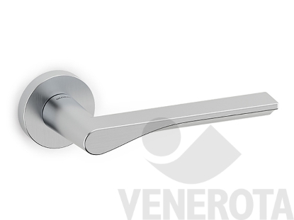 Immagine di Impugnatura mezza maniglia Fin parte femmina con rosetta tonda Olivari