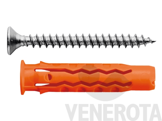 Immagine di Tasselli universale nylon MQ-S con vite TSP Mungo