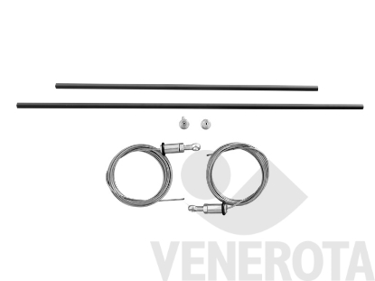 Immagine di Kit asta con cavi flessibili Alpha - Touch Cisa (20519)