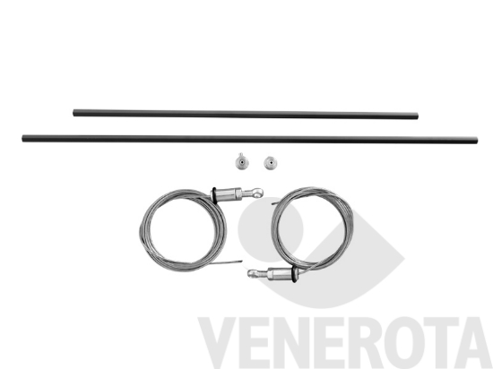 Immagine big Immagine di Kit asta con cavi flessibili Alpha - Touch Cisa