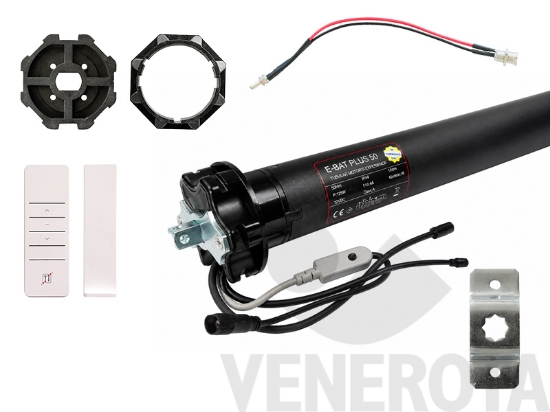 Immagine big Immagine di Motore per tapparella con batteria interna Tech ...