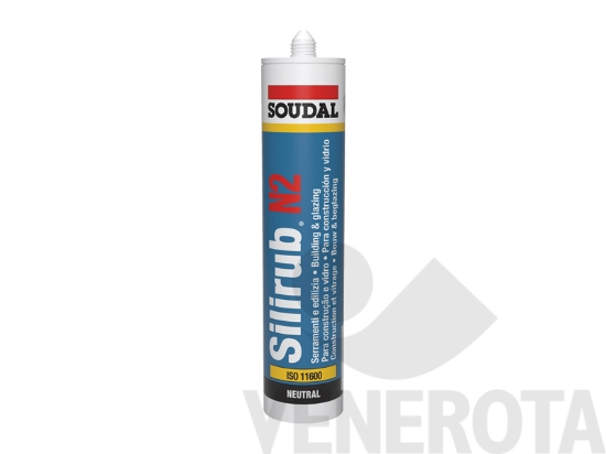 Immagine big Immagine di Silicone neutro Silirub N2 - 300 ml Soudal