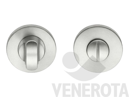 Immagine di Coppia bocchette tonde FF19 BZG G per porte WC con not... (5981)