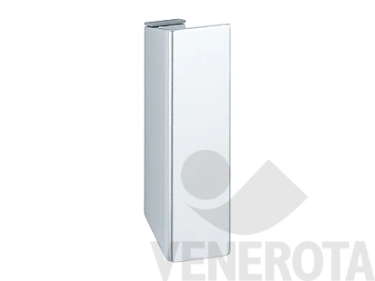 Immagine di Maniglietta esterna per porta balcone con coprivite Hoppe (20905)
