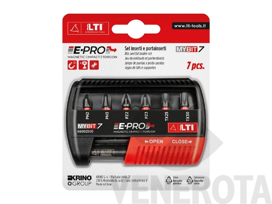Immagine big Immagine di Set 7 inserti e portainserti E-PRO Krino
