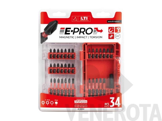 Immagine big Immagine di Set 34 pezzi inserti E-PRO Krino