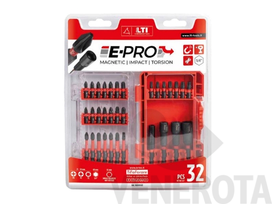 Immagine big Immagine di Set 32 pezzi inserti e bussole E-PRO Krino