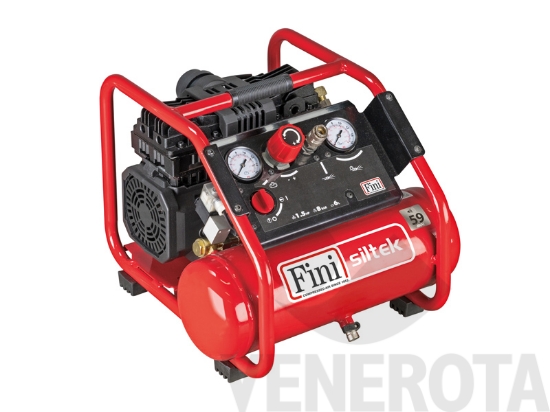 Immagine big Immagine di Compressore ad aria SILTEK TB 6 litri 1,5 HP Fin...