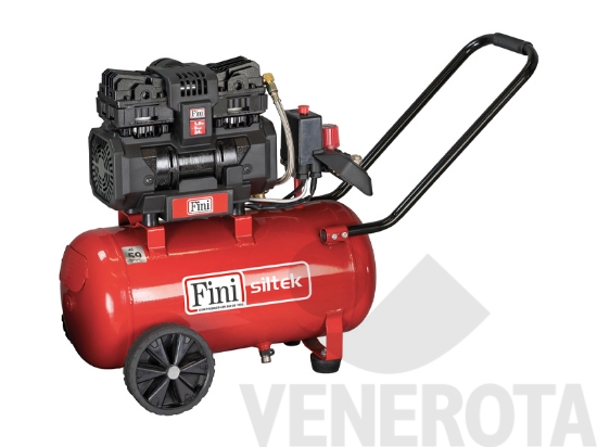 Immagine big Immagine di Compressore ad aria SILTEK TB 24 litri 1,5 HP Fi...